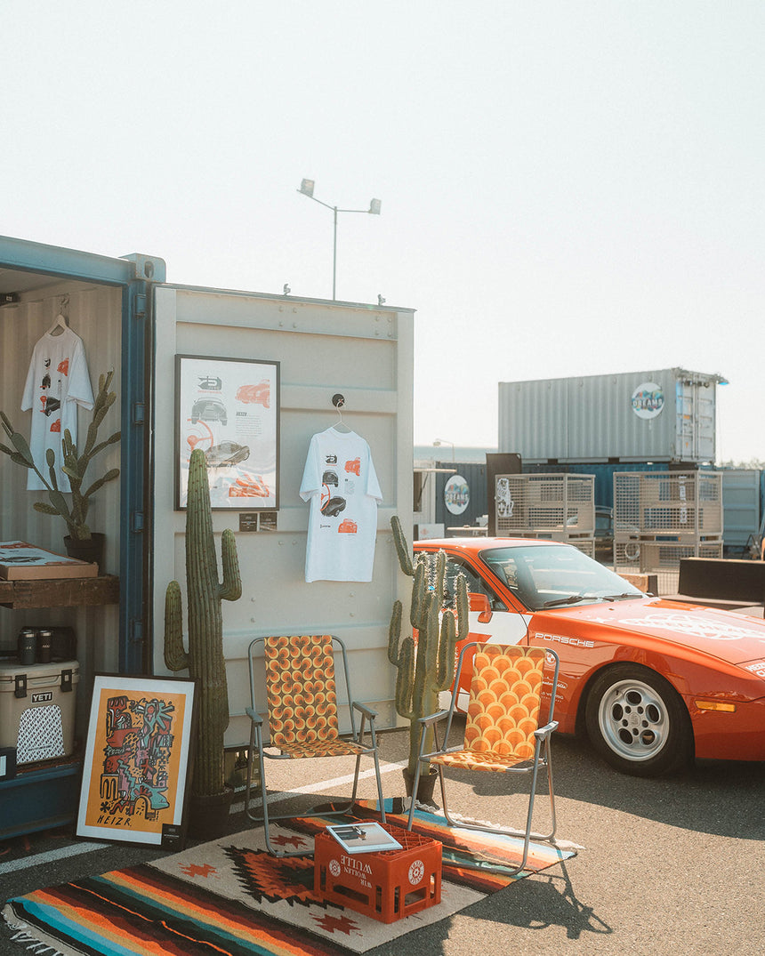 Parade Lap x Heizr Club 75 Years of Porsche Tee